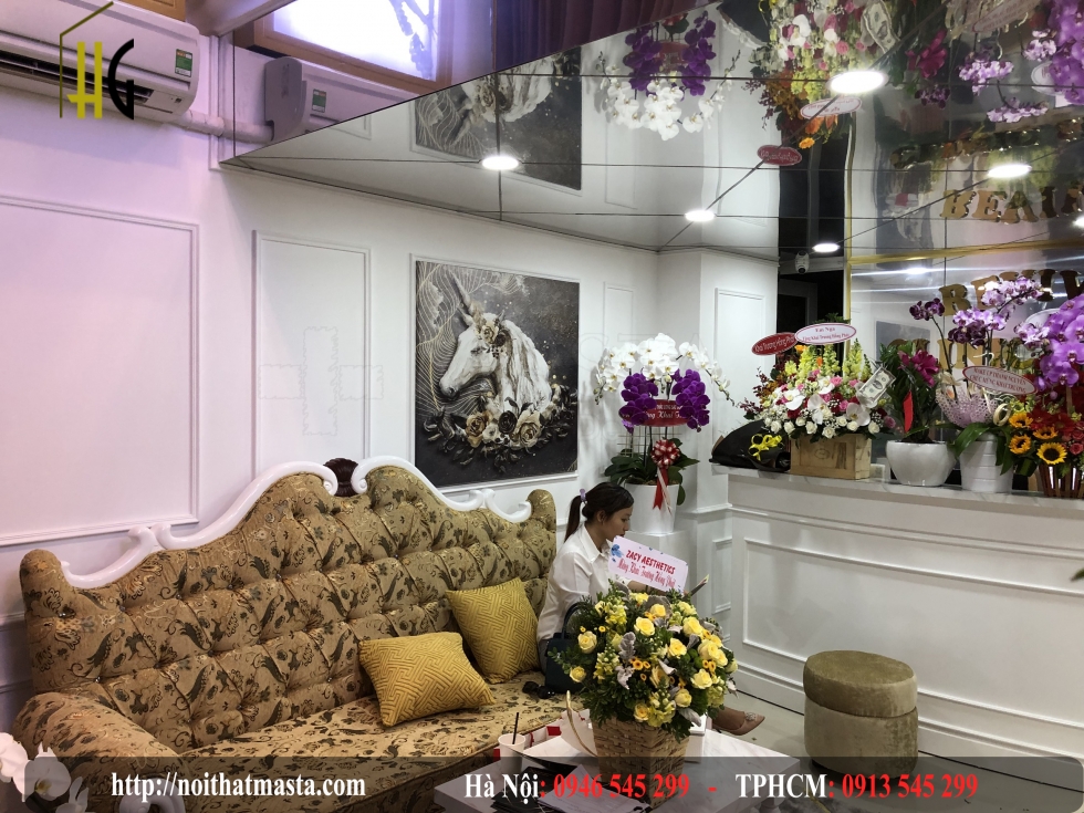 Thiết kế nội thất Spa - Chị Quyên